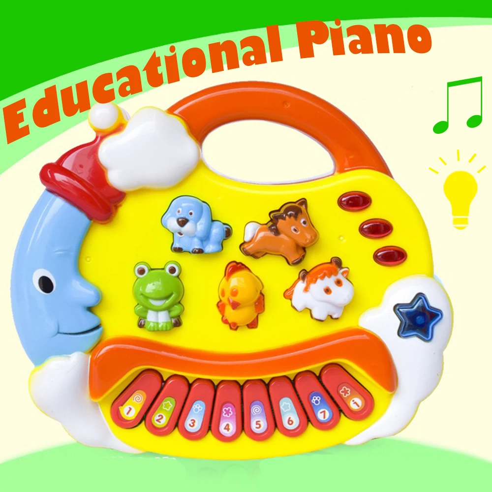 Education Piano Toys for Children Animal Farm Musical Instrument Kids Music Toys for Baby Development 1-3 Toddler Birthday Gift
Education Piano Toys for Children Animal Farm Musical Instrument Kids Music Toys for Baby Development 1-3 Toddler Birthday Gift