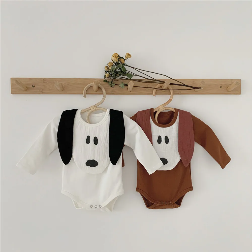 Ins Spring And Autumn Clothes For Boys Girls Baby Puppy dog Bullshit Happy Pure Cotton Long Sleeve rompers Baby Bodysuit
Ins Spring And Autumn Clothes For Boys Girls Baby Puppy dog Bullshit Happy Pure Cotton Long Sleeve rompers Baby Bodysuit