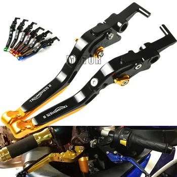 CNC Aluminum Extendable Adjustable Folding Brake Clutch Levers Handle Grips Motorcycle For TRIUMPH DAYTONA 675 R 675R 2011-2016 
CNC Aluminum Extendable Adjustable Folding Brake Clutch Levers Handle Grips Motorcycle For TRIUMPH DAYTONA 675 R 675R 2011-2016