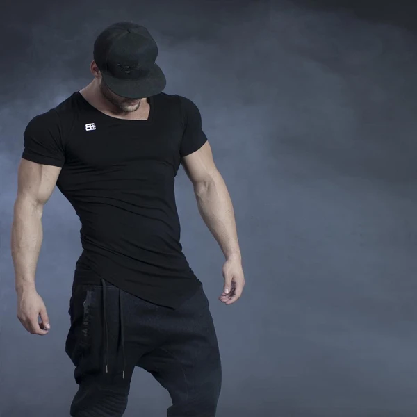 Sports T-shirt men's elastic breathable quick-drying short-sleeved running fitness training clothes solid color bottoming shirt
Sports T-shirt men's elastic breathable quick-drying short-sleeved running fitness training clothes solid color bottoming shirt