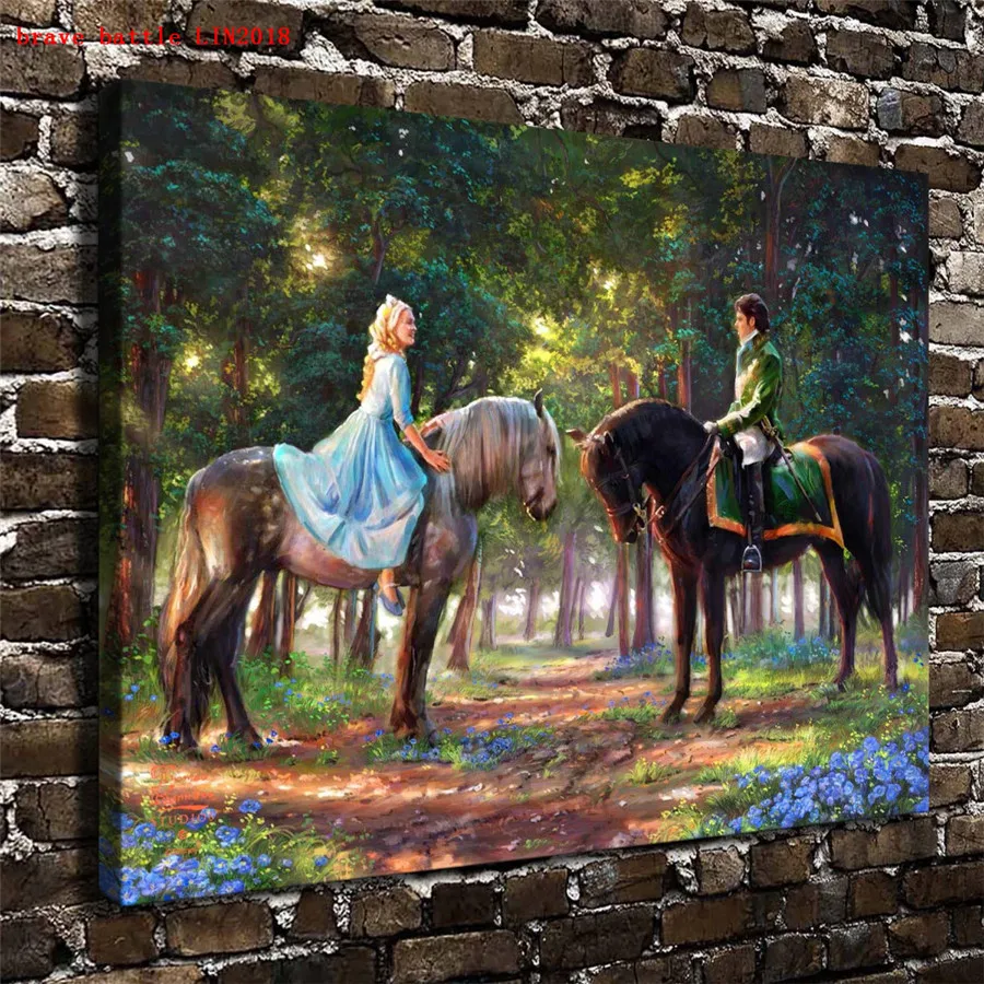 Thomas Kinkade Cinderella Prince RomanceAwakens Canvas Painting Print Living Room Home Decor Modern Wall Art Oil Painting Poster
Thomas Kinkade Cinderella Prince RomanceAwakens Canvas Painting Print Living Room Home Decor Modern Wall Art Oil Painting Poster