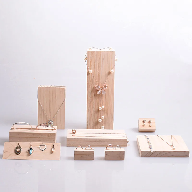 New Fashion Solid Wood Jewelry Display Holder Earrings Holder Necklace Pendant Stand Ring Tray Jewelry Display Tray
New Fashion Solid Wood Jewelry Display Holder Earrings Holder Necklace Pendant Stand Ring Tray Jewelry Display Tray