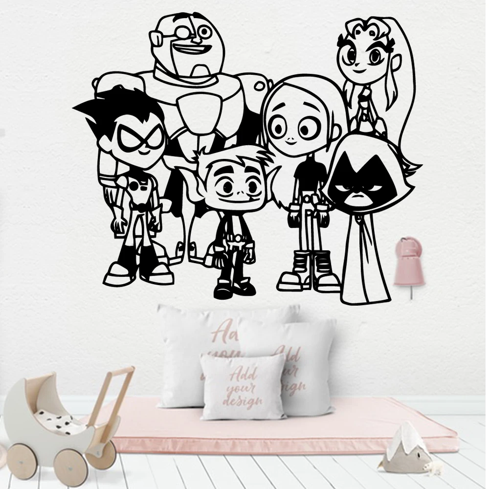 Cute cartoon Vinyl Decals Wall Stickers Living Room Bedroom Nordic Style Home Decoration
Cute cartoon Vinyl Decals Wall Stickers Living Room Bedroom Nordic Style Home Decoration