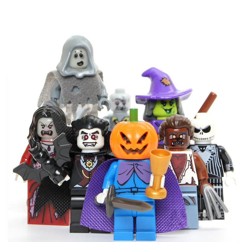 8pcs Halloween Vampire Count Vampire queen Werewolf ghost Witch Zombie Action Figure Anime Model Gift Decoration Creative Toys
8pcs Halloween Vampire Count Vampire queen Werewolf ghost Witch Zombie Action Figure Anime Model Gift Decoration Creative Toys