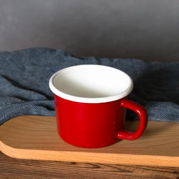 Japanese style porcelain enamel mug cup thickened teacup coffee milk breakfast cup travel outdoor cold water dessert tea cup
Japanese style porcelain enamel mug cup thickened teacup coffee milk breakfast cup travel outdoor cold water dessert tea cup