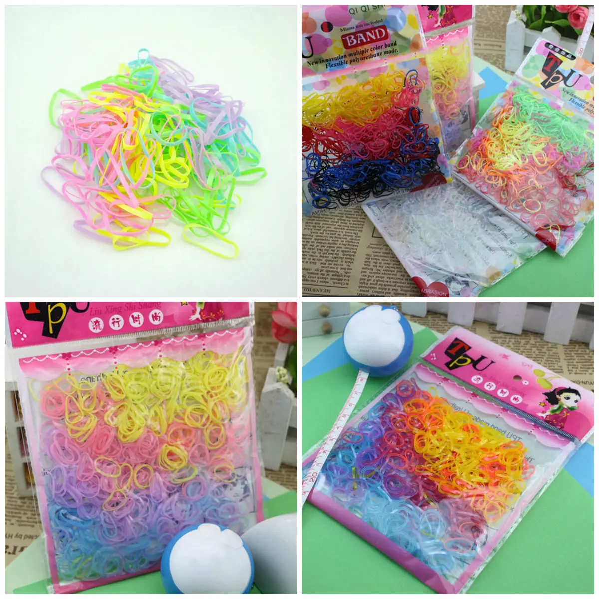 About 400pcs/bag (small package) 2019 New Child Baby TPU Hair Holders Rubber Bands Elastics Girl's Tie Gum Hair Accessories
About 400pcs/bag (small package) 2019 New Child Baby TPU Hair Holders Rubber Bands Elastics Girl's Tie Gum Hair Accessories