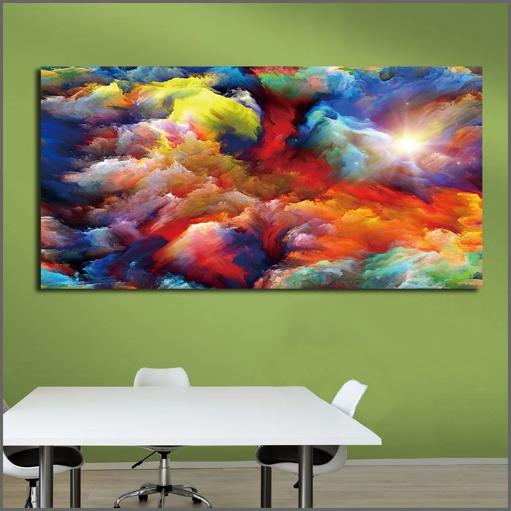 Printing Oil Painting Abstract Colors Clouds Wall Art Picture Home Decor Living Room Modern Canvas Print No Frame Paintings
Printing Oil Painting Abstract Colors Clouds Wall Art Picture Home Decor Living Room Modern Canvas Print No Frame Paintings
