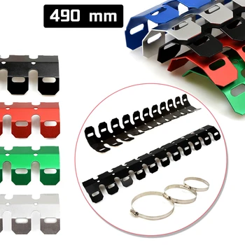 Aluminum Exhaust Cover Muffler Heat Shield Cover Heel Guard Exhaust Header Decorative Pipe For KTM For HONDA FOR Kawasaki
Aluminum Exhaust Cover Muffler Heat Shield Cover Heel Guard Exhaust Header Decorative Pipe For KTM For HONDA FOR Kawasaki