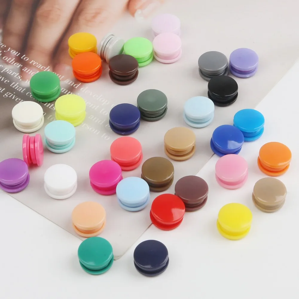 20 Sets T5 12MM Round Plastic Snaps Button Fasteners Quilt Cover Sheet Button Garment Accessories For Baby Clothes Clips
20 Sets T5 12MM Round Plastic Snaps Button Fasteners Quilt Cover Sheet Button Garment Accessories For Baby Clothes Clips