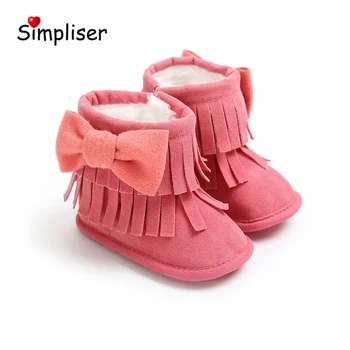 Baby Shoes 2018 Winter Boy Girls Soft Booties Snow Boots Infant Toddler Botas Newborn Warm Shoes Tassel Bow Knot Thicken Plush
Baby Shoes 2018 Winter Boy Girls Soft Booties Snow Boots Infant Toddler Botas Newborn Warm Shoes Tassel Bow Knot Thicken Plush