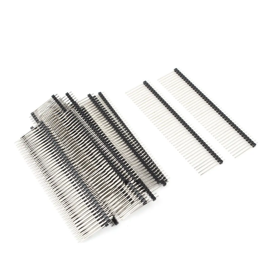 100pcs 40P 1x40 Male 2.54mm Straight Breakable Pin Header Strip | Электронные компоненты и принадлежности