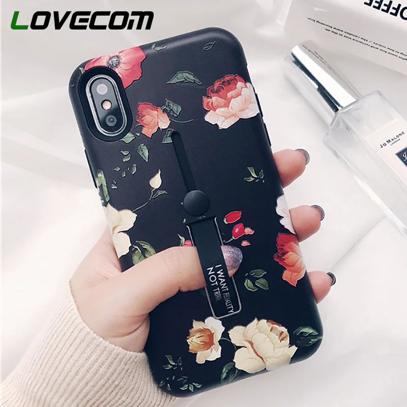 LOVECOM Retro Floral Hide Stand Phone Case For iPhone XR XS Max Case For iPhone 7 8 6S Plus Soft TPU Full Body Phone Back Cover
LOVECOM Retro Floral Hide Stand Phone Case For iPhone XR XS Max Case For iPhone 7 8 6S Plus Soft TPU Full Body Phone Back Cover