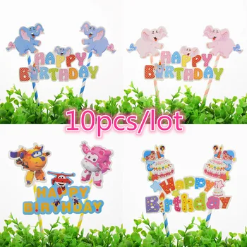 10pcs/lot Giraffe Elephant Lion Zoo Happy Birthday Cake Flag Crown Baby Shower Cake Topper Birthday Party Cake Baking Decor
10pcs/lot Giraffe Elephant Lion Zoo Happy Birthday Cake Flag Crown Baby Shower Cake Topper Birthday Party Cake Baking Decor