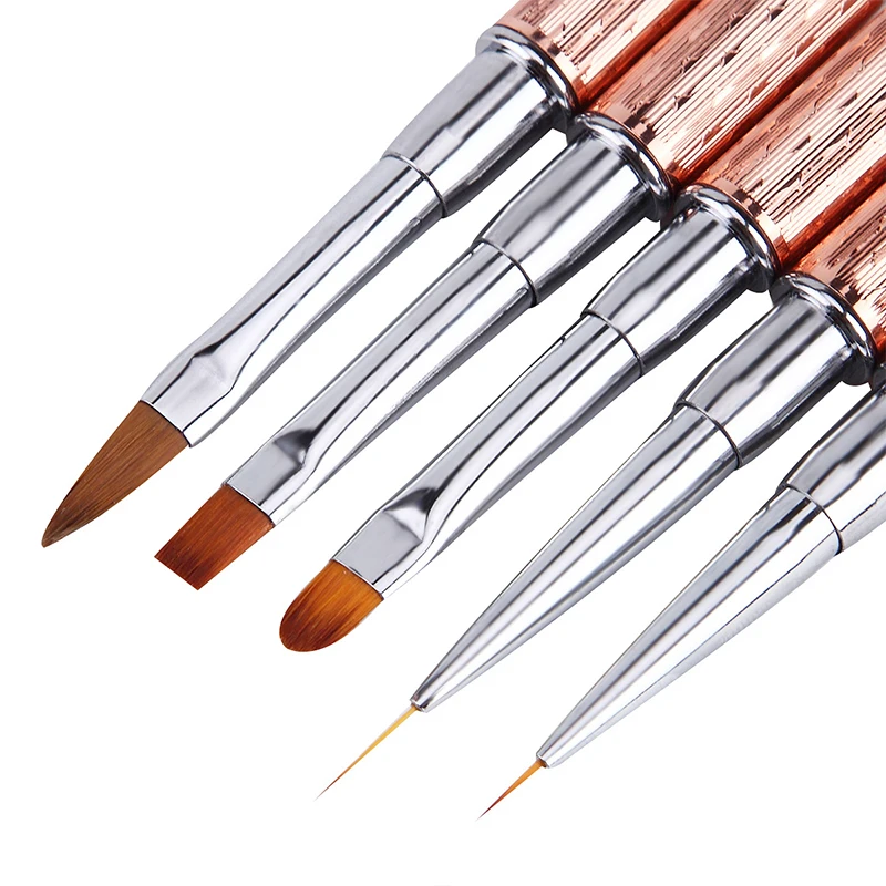 1 PC Rose Gold Nail Brush Handle Acrylic UV Gel Painting Nail Art Brush Design Tools Liner Drawing Pen DIY Nail Art Tools
1 PC Rose Gold Nail Brush Handle Acrylic UV Gel Painting Nail Art Brush Design Tools Liner Drawing Pen DIY Nail Art Tools