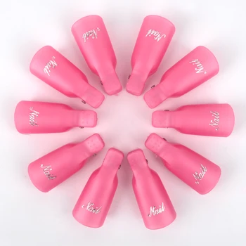 10PCS Plastic Nail Art Soak Off Cap Clip For Fingers Pink Color Cap UV Gel Polish Remover Wrap For Nail Art Remove Tips
10PCS Plastic Nail Art Soak Off Cap Clip For Fingers Pink Color Cap UV Gel Polish Remover Wrap For Nail Art Remove Tips