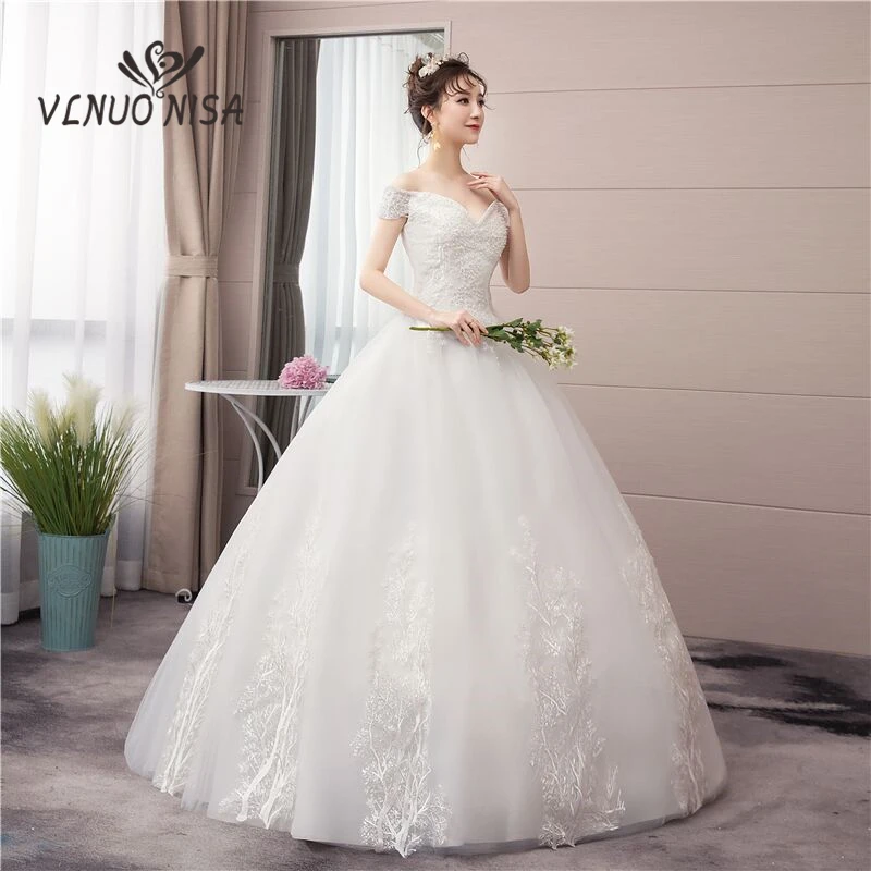 Delicate Lace Embroidery Applique Pearls Wedding Dress Vestidos De Novia Sweetheart Bridal Gown Plus Size Robe De Mariage 30
Delicate Lace Embroidery Applique Pearls Wedding Dress Vestidos De Novia Sweetheart Bridal Gown Plus Size Robe De Mariage 30