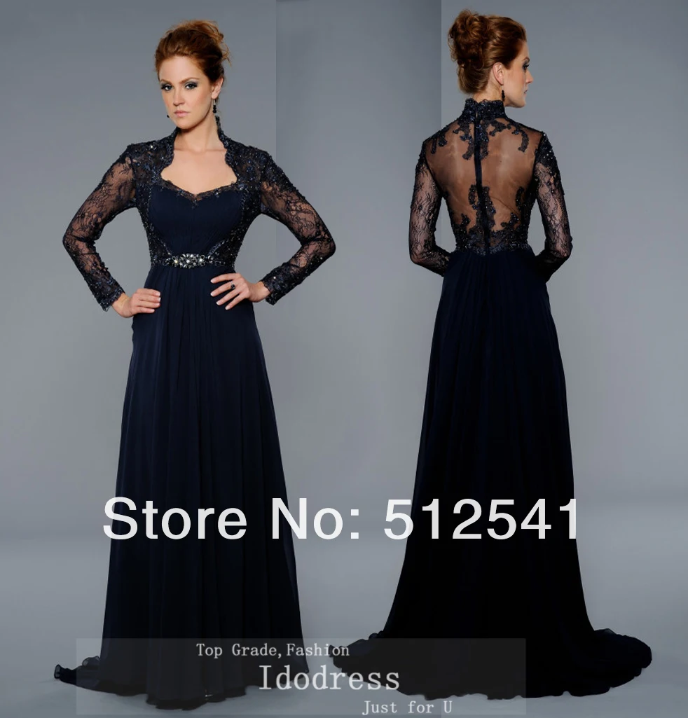Black Long Sleeves Mother of the Bridal Dresses Sheer Sheath Sweeheart Rhinestone Chiffon Lace Women Gowns yk8R737
Black Long Sleeves Mother of the Bridal Dresses Sheer Sheath Sweeheart Rhinestone Chiffon Lace Women Gowns yk8R737