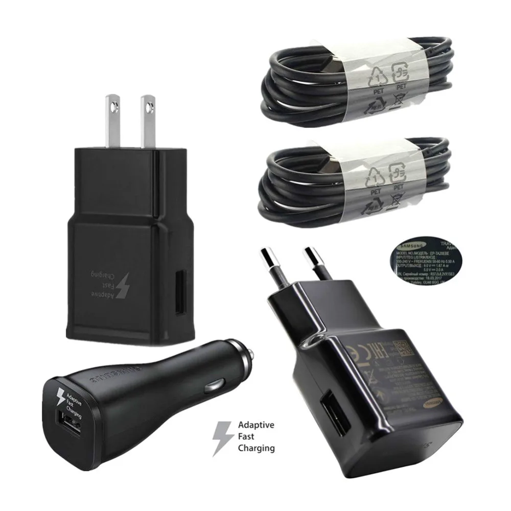 Mobile Phone Charger for Samsung S8 Europe or American Standard Charging Head Cable Fast Adaptive Car Charger
Mobile Phone Charger for Samsung S8 Europe or American Standard Charging Head Cable Fast Adaptive Car Charger