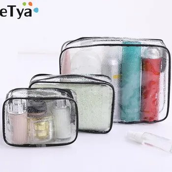 eTya Waterproof Clear Cosmetic Bag Women Travel Makeup Bag PVC Make Up Bath Toiletry Wash Beauty Organizer Pouch Case
eTya Waterproof Clear Cosmetic Bag Women Travel Makeup Bag PVC Make Up Bath Toiletry Wash Beauty Organizer Pouch Case