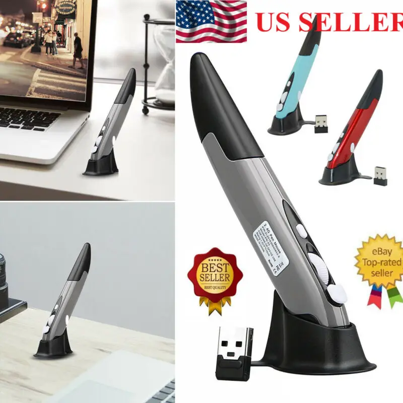 2.4GHz Optical USB Wireless Pen Mouse Pocket Tablet PC Laptop 1600DPI 4 Keys Mice for PC Smart Set Top Box Computer Promotion 
2.4GHz Optical USB Wireless Pen Mouse Pocket Tablet PC Laptop 1600DPI 4 Keys Mice for PC Smart Set Top Box Computer Promotion