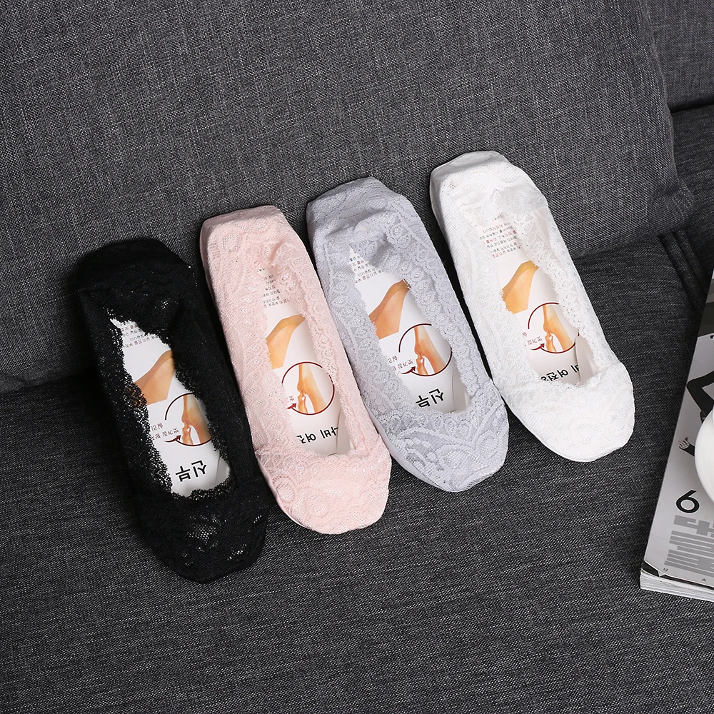 1Pair New Fashion Sexy Women Cotton Lace Antiskid Invisible Liner No Show Peds Low Cut Socks
1Pair New Fashion Sexy Women Cotton Lace Antiskid Invisible Liner No Show Peds Low Cut Socks