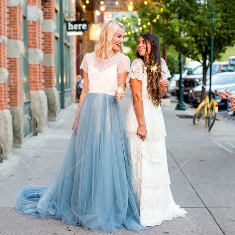 Gray Blue Floor Length Custom Made Bridal Tulle Skirt Formal Maxi Gowns A-line Elastic Waist Skirts for Wedding Prm Party Skirt
Gray Blue Floor Length Custom Made Bridal Tulle Skirt Formal Maxi Gowns A-line Elastic Waist Skirts for Wedding Prm Party Skirt