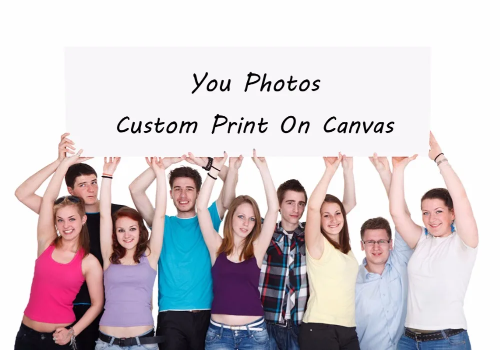 Wall Art Customized HD Printed Painting Custom Made Canvas Picture Frame Modular Poster Home Decor Photo Drop Shipping | Дом и сад