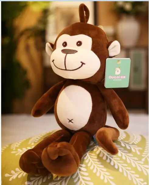 lovely brown monkey plush toy large 80cm cartoon monkey very soft cotton doll hugging pillow birthday gift b2215
lovely brown monkey plush toy large 80cm cartoon monkey very soft cotton doll hugging pillow birthday gift b2215