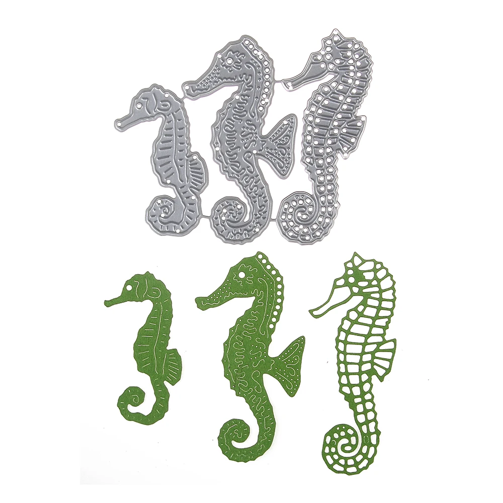 Ocean Seahorse DIY Metal Cutting Dies Embossing Stencil Die Craft For DIY Cards Album Book Scrapbooking Decoration
Ocean Seahorse DIY Metal Cutting Dies Embossing Stencil Die Craft For DIY Cards Album Book Scrapbooking Decoration