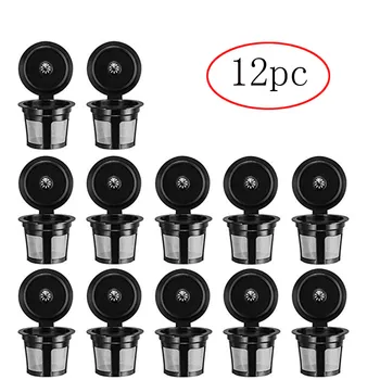 12Pcs Reusable Coffee Filters Compatible With Keurig 2.0 and 1.0 Brewers K Cup Coffee System Newest Universal Fit Re #0807
12Pcs Reusable Coffee Filters Compatible With Keurig 2.0 and 1.0 Brewers K Cup Coffee System Newest Universal Fit Re #0807