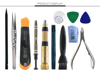 Selling BST-8911A 13in1 Multifunctional tools Set For iPhone Laptop Mini Electronic Screwdriver Bits Mobile Repair Tools Kit Set
Selling BST-8911A 13in1 Multifunctional tools Set For iPhone Laptop Mini Electronic Screwdriver Bits Mobile Repair Tools Kit Set