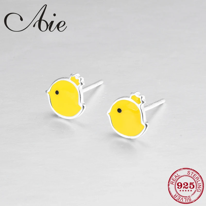 Hot Sale Genuine 925 Sterling Silver Fashion Little yellow chicken Animal Stud Earrings for Women Sterling Silver Jewelry
Hot Sale Genuine 925 Sterling Silver Fashion Little yellow chicken Animal Stud Earrings for Women Sterling Silver Jewelry
