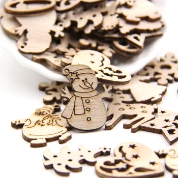50PCS DIY Natural Wooden Chip Christmas Ornaments Pendant Kids Gifts Snowman Tree Shape Xmas Tree Hanging Ornaments Decorations
50PCS DIY Natural Wooden Chip Christmas Ornaments Pendant Kids Gifts Snowman Tree Shape Xmas Tree Hanging Ornaments Decorations
