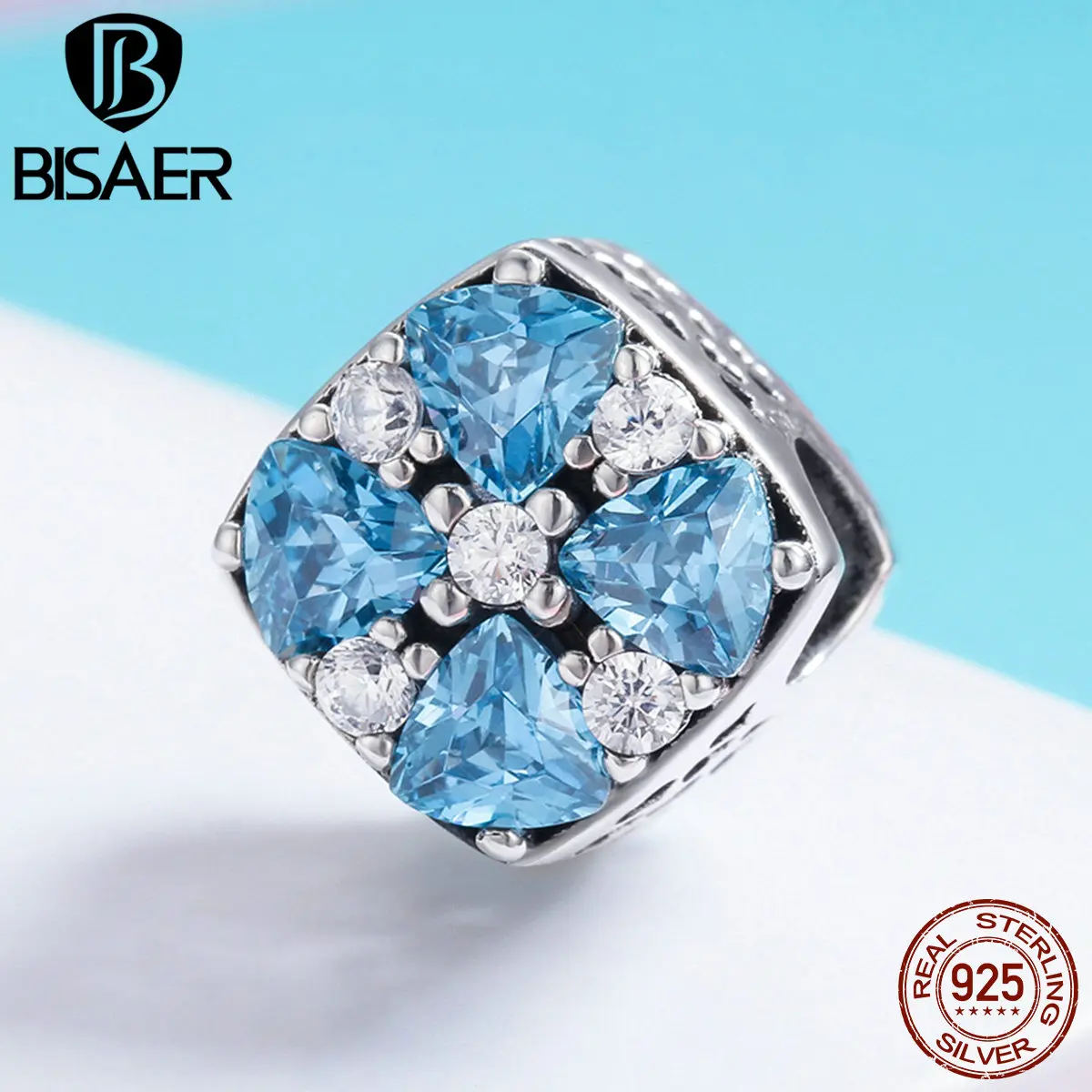 Real 100% 925 Sterling Silver Fantasy Blue Crystal Radiant Hearts Square Beads Fit Charms Silver 925 Original Bracelet Jewelry
Real 100% 925 Sterling Silver Fantasy Blue Crystal Radiant Hearts Square Beads Fit Charms Silver 925 Original Bracelet Jewelry