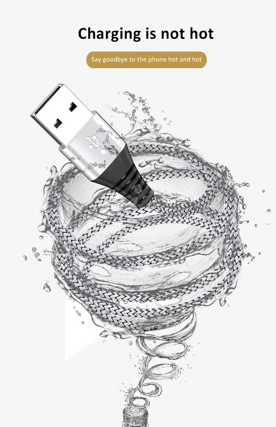 NOHON LED Charging&Sync Data Line 8 Pin Mobile Phone Cable For iphone 10 X 8 7 Plus For iPad Mini 2.4A Lighting Charge Cables 1M (6)