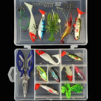 

34pcs/box Mixed Colors Fishing Lures Spoon Bait Set Metal Lure Kit Fishing Lure with Box Treble Hooks Fishing Tackle Hard Baits