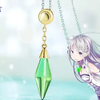 The Sims Green Crystal Logo Necklace Pendant Re:zero Kara Hajimeru Isekai Seikatsu Emiria Crystal S925 Sterling Sliver Necklace
The Sims Green Crystal Logo Necklace Pendant Re:zero Kara Hajimeru Isekai Seikatsu Emiria Crystal S925 Sterling Sliver Necklace