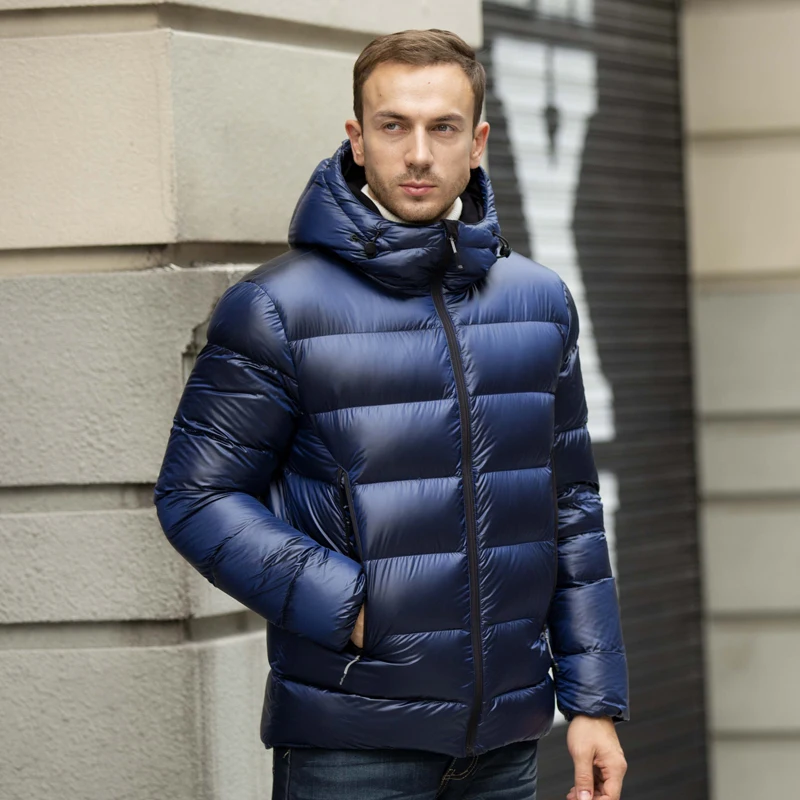 2019 Fashion Casual Men 90% White goose down Male warm Jacket Coats Solid Hooded Casual Thicken Outwear Winter Down Jacket
2019 Fashion Casual Men 90% White goose down Male warm Jacket Coats Solid Hooded Casual Thicken Outwear Winter Down Jacket