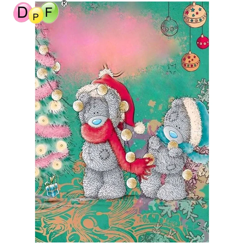 DPF DIY Two Teddy Bears 5D crafts diamond painting cross stitch needlework diamond mosaic square home decor diamond embroidery
DPF DIY Two Teddy Bears 5D crafts diamond painting cross stitch needlework diamond mosaic square home decor diamond embroidery