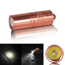 

Waterproof Portable Brass M18 XP-G2 R5 5W 200 Lumens Mini LED Light Torch Flashlight with Micro USB Charge By 3.7V 10180 Battery