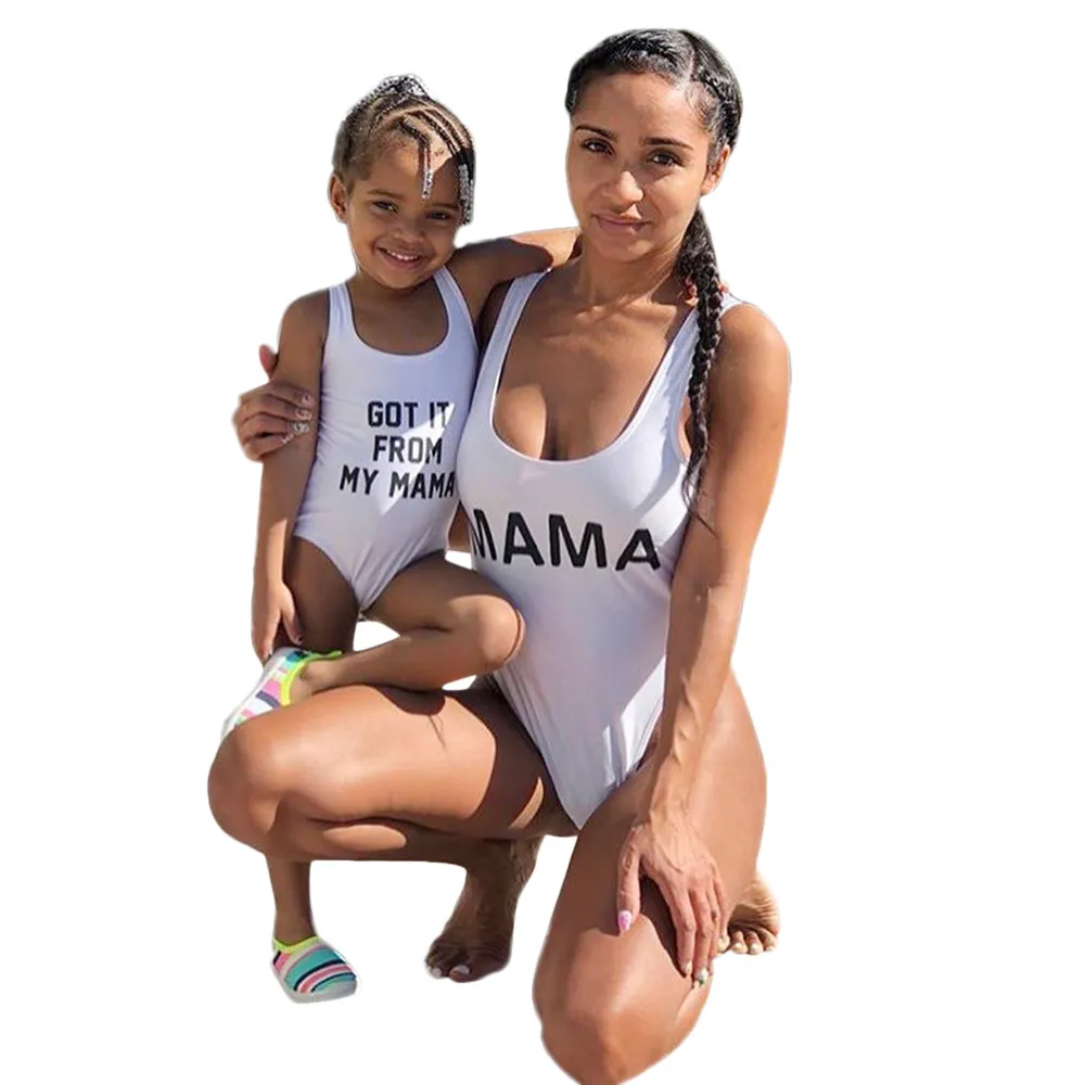 Beach Family Beachwear One-Piece Suits Push Up Swimwear Padded Bikini Bathing Swimsuit Letter Print Adults And Kids Swimwear
Beach Family Beachwear One-Piece Suits Push Up Swimwear Padded Bikini Bathing Swimsuit Letter Print Adults And Kids Swimwear