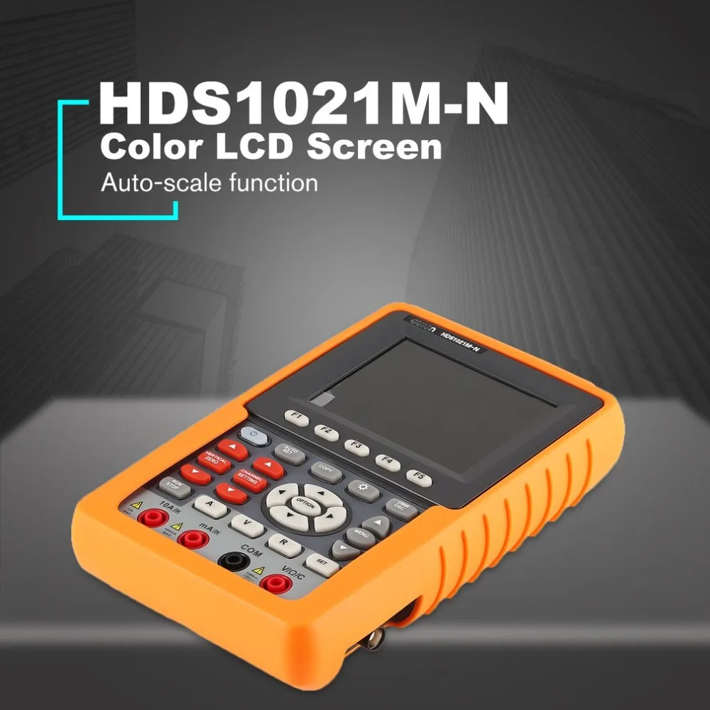 OWON HDS2061M-N Single channel Handheld Digital Storage Oscilloscope Scopemeter Scope Meter with Multimeter 50MHz 500MSa/s
OWON HDS2061M-N Single channel Handheld Digital Storage Oscilloscope Scopemeter Scope Meter with Multimeter 50MHz 500MSa/s