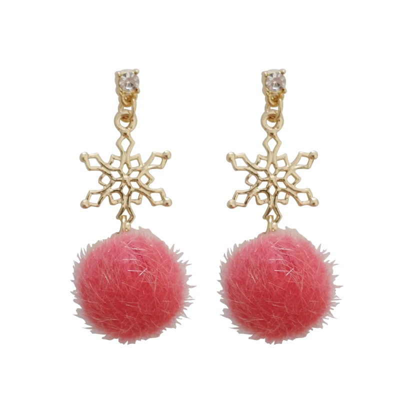 Temperament contracted eardrop autumn winter warmth of heart of girl students lint earrings
Temperament contracted eardrop autumn winter warmth of heart of girl students lint earrings