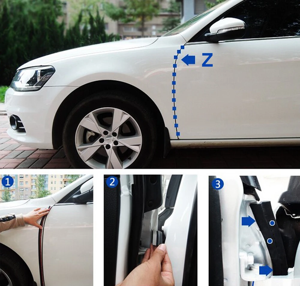 4M Car Door Weatherstrip Sealing Strip Sound insulation seal for hyundai solaris lada granta vw polo mazda opel astra h bmw e39
4M Car Door Weatherstrip Sealing Strip Sound insulation seal for hyundai solaris lada granta vw polo mazda opel astra h bmw e39