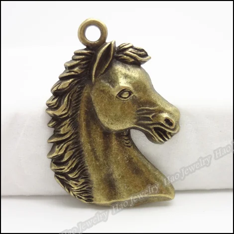 20pcs Vintage Charms Horse Pendant Antique bronze Zinc Alloy Fit Bracelet Necklace DIY Metal Jewelry Findings
20pcs Vintage Charms Horse Pendant Antique bronze Zinc Alloy Fit Bracelet Necklace DIY Metal Jewelry Findings