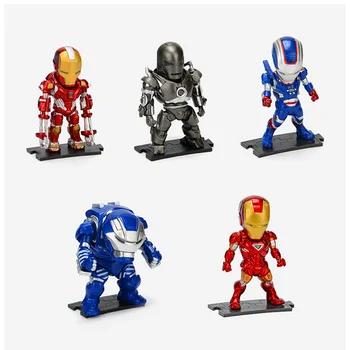 10CM 5 Pcs/set The Avengers Iron Man MK42 MK35 Action Figure PVC Statue Doll Cute Ver Model Kids Toy H342
10CM 5 Pcs/set The Avengers Iron Man MK42 MK35 Action Figure PVC Statue Doll Cute Ver Model Kids Toy H342
