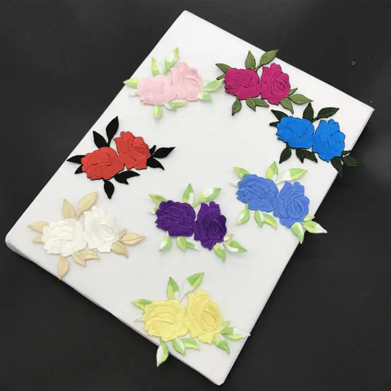 20pcs Red Rose Embroidered Patch Flower Iron On Patch Stickers For Clothes Badge Sewing Fabric Applique Supplies Parches Ropa
20pcs Red Rose Embroidered Patch Flower Iron On Patch Stickers For Clothes Badge Sewing Fabric Applique Supplies Parches Ropa