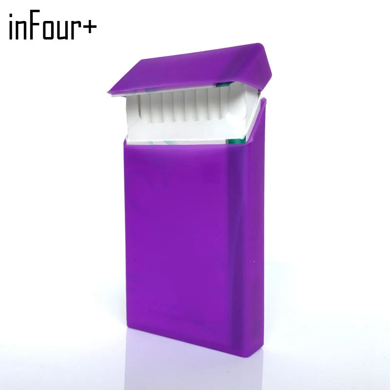 Pure Purple 10.5*5.8*1.4CM Silicone Lady Slims Cigarette Case Smoking Accessories 20 Cigarettes Box Cigarette Holder Tobacco Box
Pure Purple 10.5*5.8*1.4CM Silicone Lady Slims Cigarette Case Smoking Accessories 20 Cigarettes Box Cigarette Holder Tobacco Box