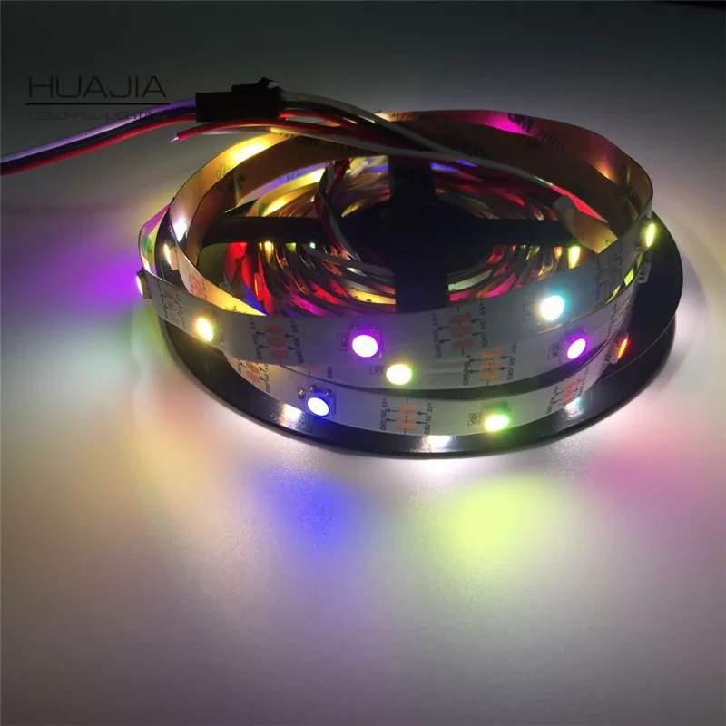 1m 5m SK6812 RGBW Led Pixel Strip 30leds/m Individual Addressable Sk6812(similar ws2812b) Flexible RGBWW RGBNW RGBNW DC5V Strips
1m 5m SK6812 RGBW Led Pixel Strip 30leds/m Individual Addressable Sk6812(similar ws2812b) Flexible RGBWW RGBNW RGBNW DC5V Strips