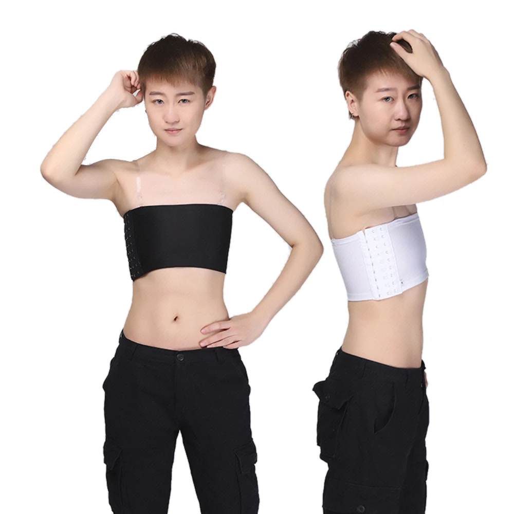 KLV Short Chest Breathable Buckle Binder Trans Lesbian Breast Bra Women Breathable Thin Soft Off-shoulder Corset Tube Tops
KLV Short Chest Breathable Buckle Binder Trans Lesbian Breast Bra Women Breathable Thin Soft Off-shoulder Corset Tube Tops